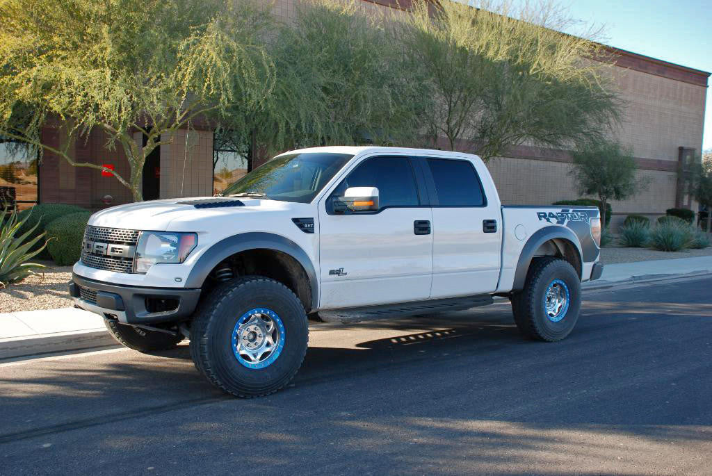 GEISER OFFROAD PRODUCTS GEN 1 FORD RAPTOR F150 PROGRESSIVE FRONT SPRINGS 2.5" LIFT