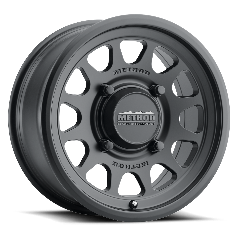 METHOD 414 BEAD GRIP WHEEL 15X10 6+4 4/156 - MATTE BLACK