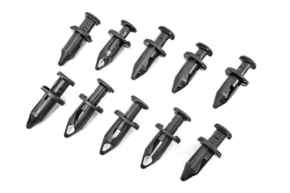 10 Pack of Polaris 7661855 Plastic Body Rivet Push Pins | UTV Inc