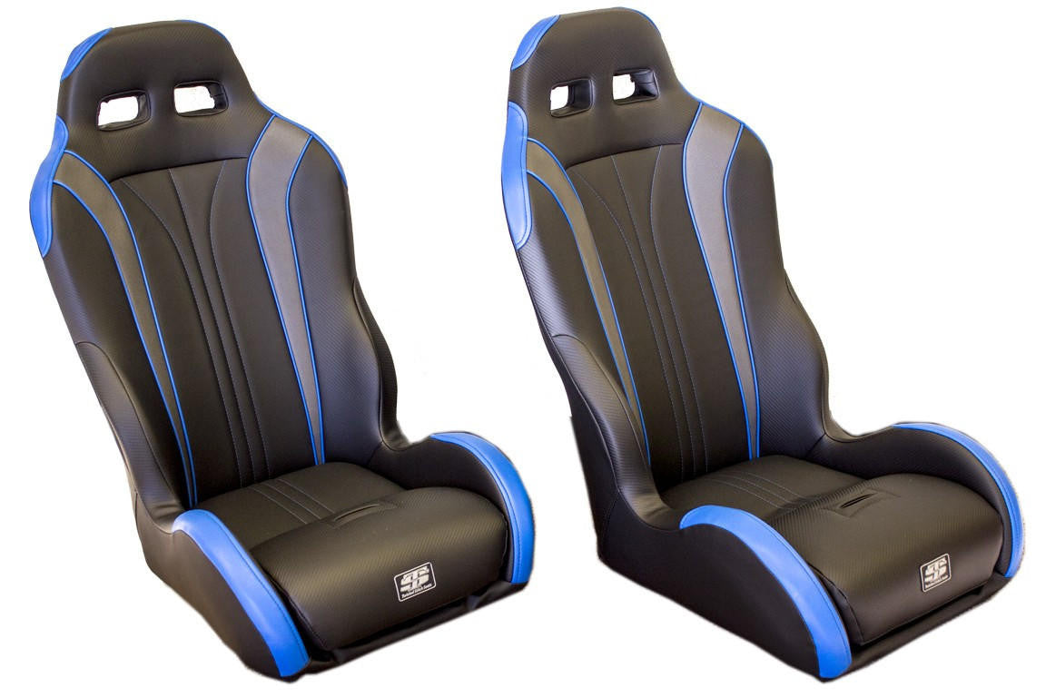 SIMPSON VORTEX II BLACK & VOODOO BLUE SEATS