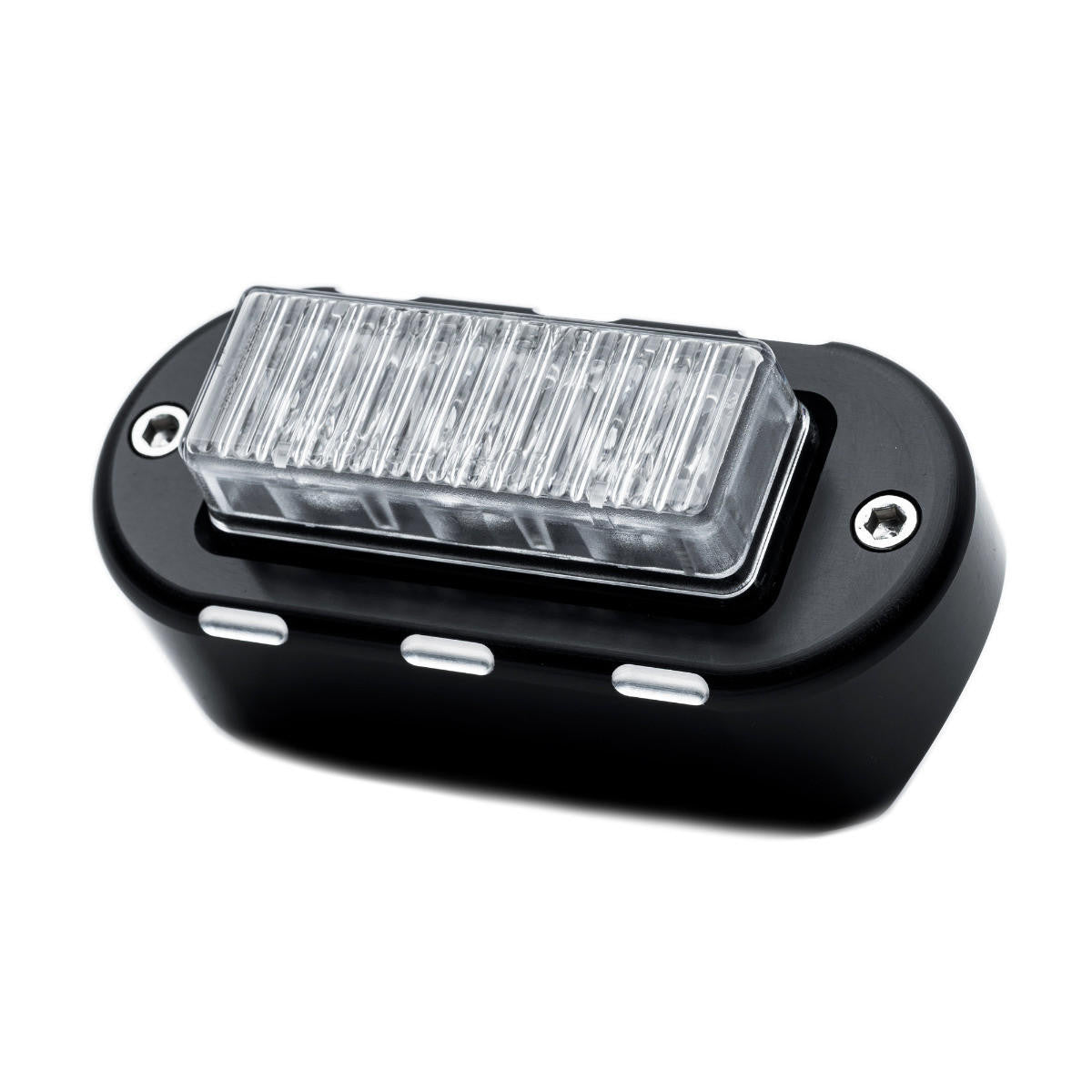 UTV INC 1.75" BILLET ALUMINUM 12 FUNCTION FLASHING WHITE LED CHASE LIGHT