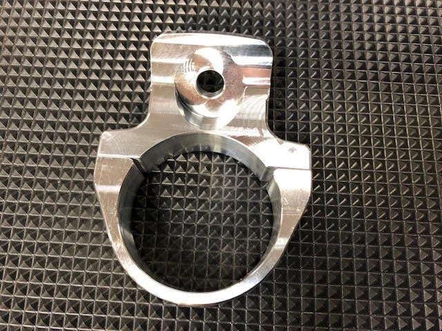 UTV INC 1.75" CLAMP ON BILLET A-PILLAR MOUNT - MACHINED