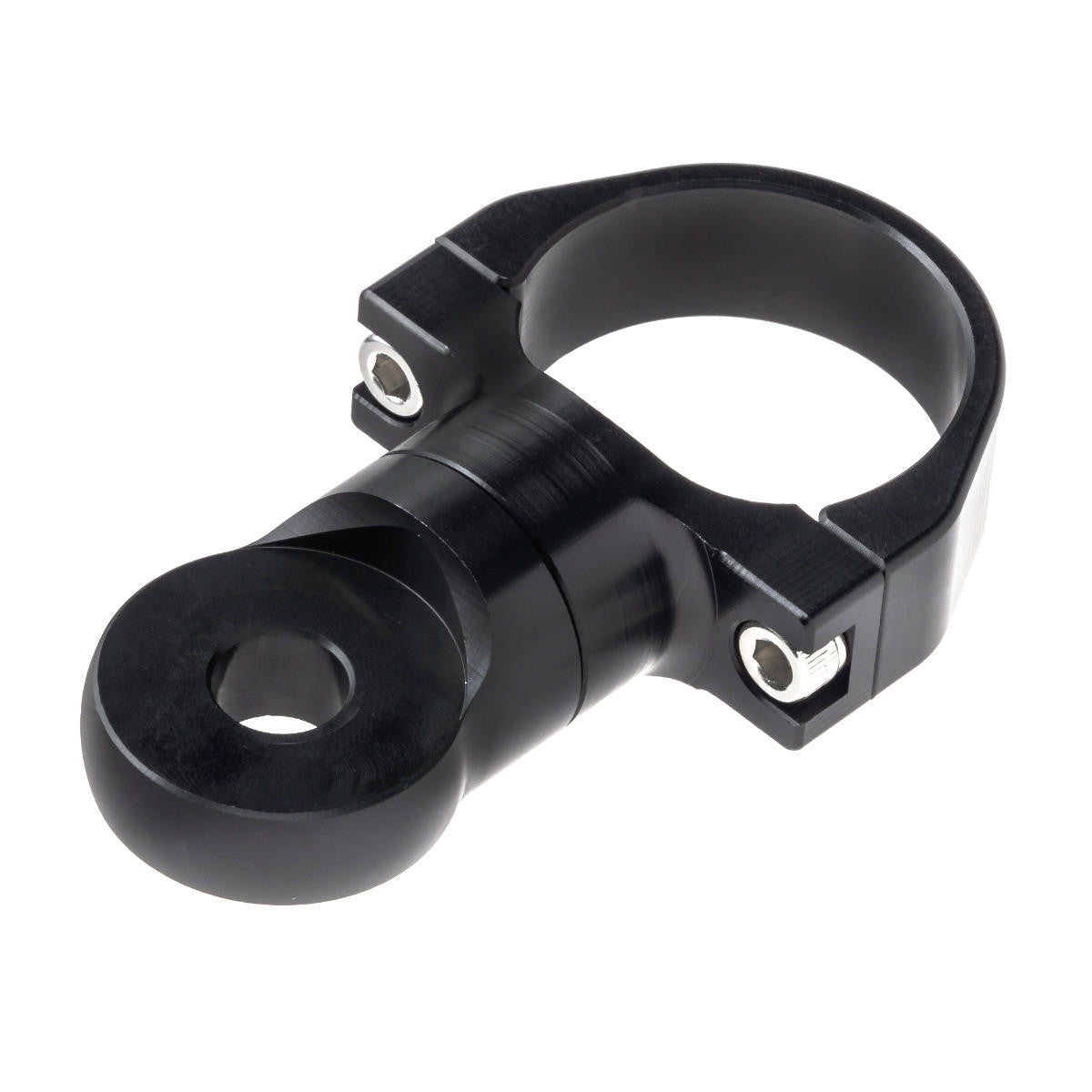 UTV INC 1.75” CLAMP ON BLACK ANODIZED BILLET ALUMINUM ADJUSTABLE WHIP MOUNT