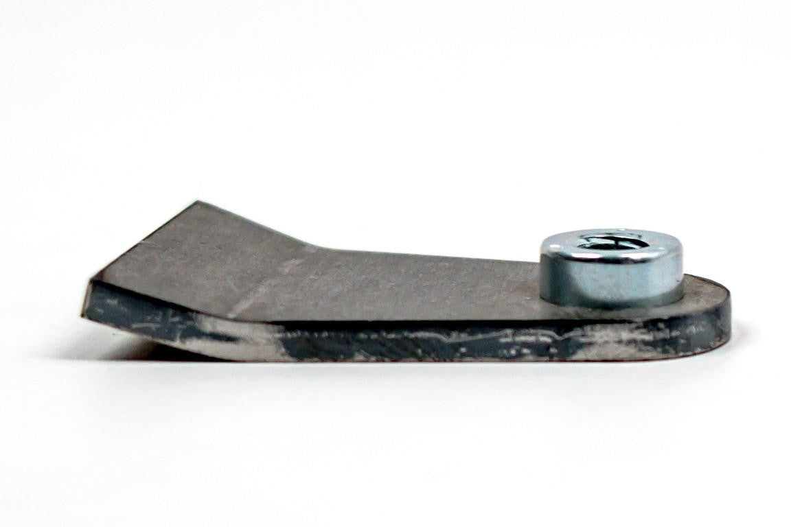 UTV INC 10 GAUGE STEEL UNIVERSAL MOUNTING TAB 1/4-20 INSERT