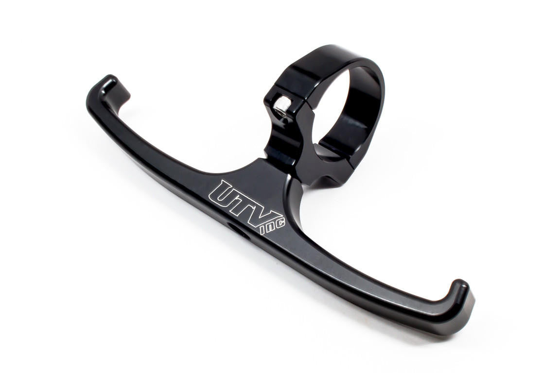 UTV INC 2" BLACK BILLET ALUMINUM CLAMP ON HEADSET HANGER
