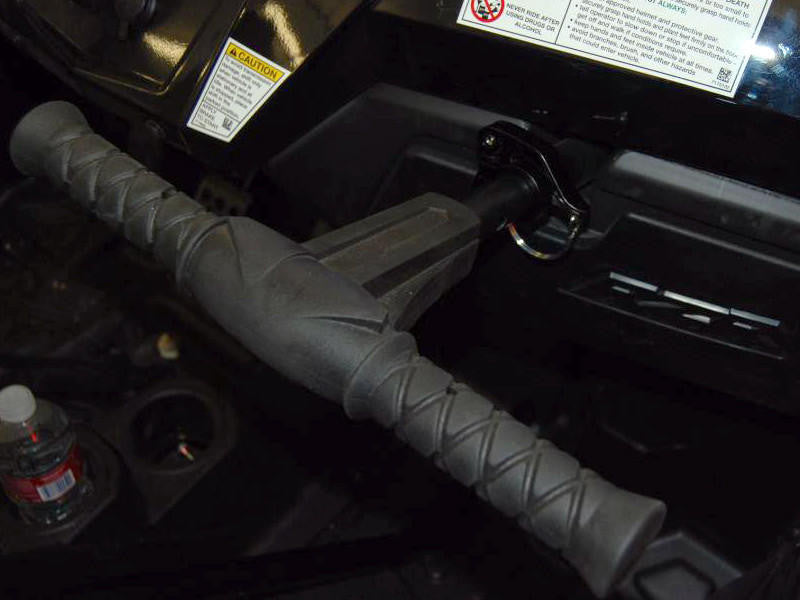 UTV INC 2008 - 2011 POLARIS RZR RATTLE BE GONE - PASSENGER GRAB HANDLE FIX