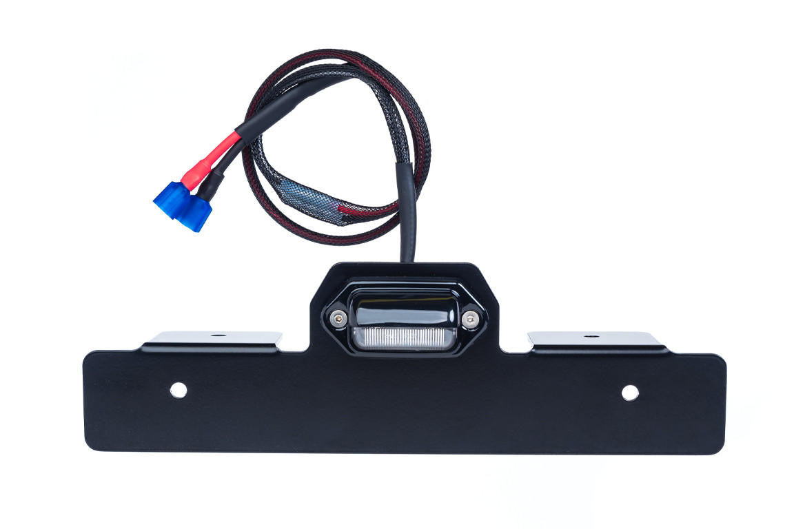 UTV INC 2014-2018 POLARIS RZR XP 1000 & TURBO FULL SIZE LED LIGHTED LICENSE PLATE FRAME MOUNTING KIT