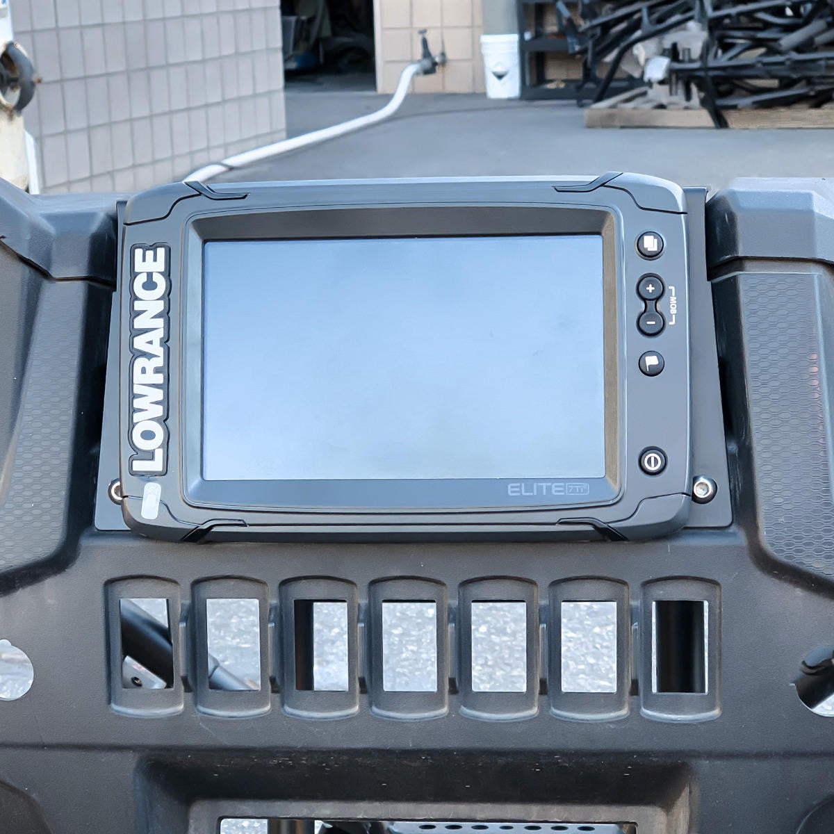 UTV INC 2019+ RZR LOWRANCE ELITE 7 TI2 GPS MOUNTING DASH PLATE