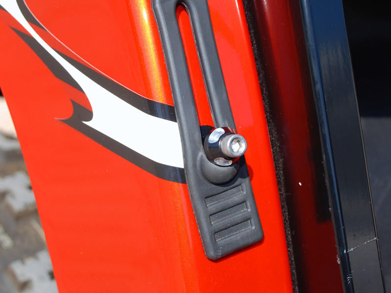 UTV INC ARCTIC CAT PROWLER BLACK BILLET HOOD STRAP STUDS