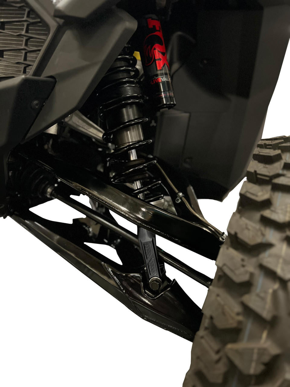 UTV INC BILLET PRO R LOWER SHOCK FORK SET - BLACK