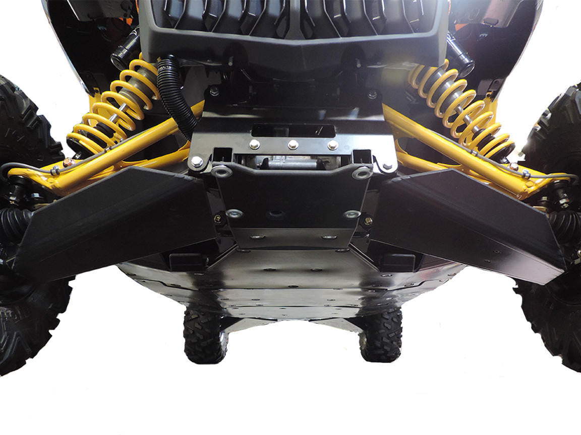 UTV INC CAN AM MAVERICK & MAX 3/8" UHMW FRONT LOWER A ARM GUARDS