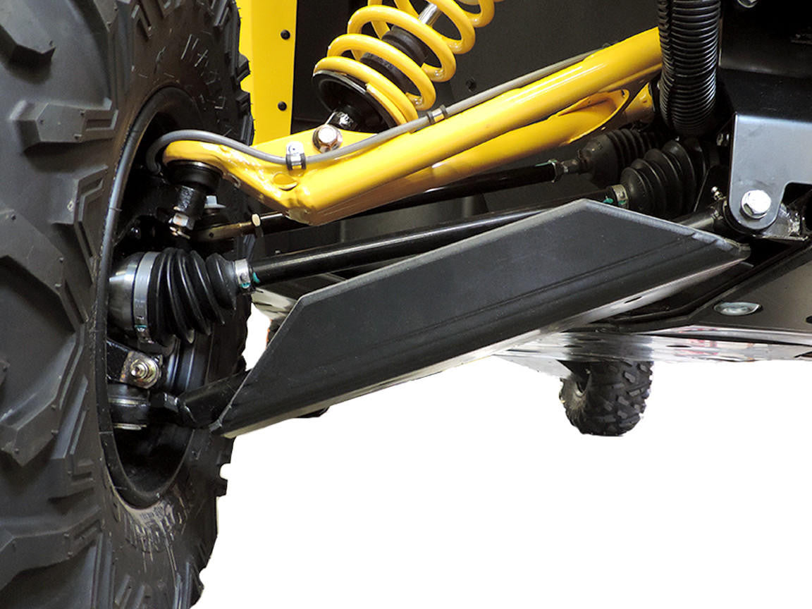 UTV INC CAN AM MAVERICK & MAX 3/8" UHMW FRONT LOWER A ARM GUARDS