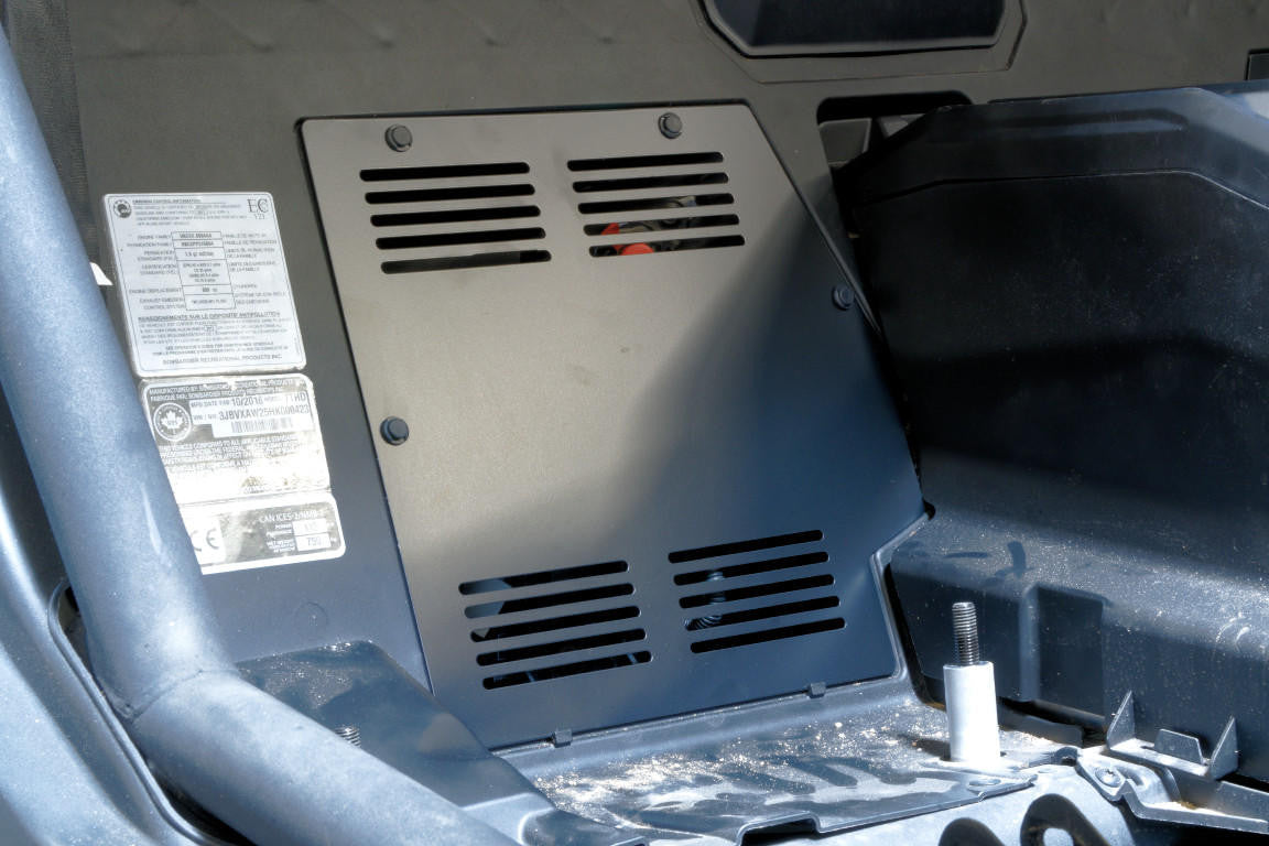 UTV INC CAN AM MAVERICK X3 ALUMINUM BATTERY & ECU COVER PLATES