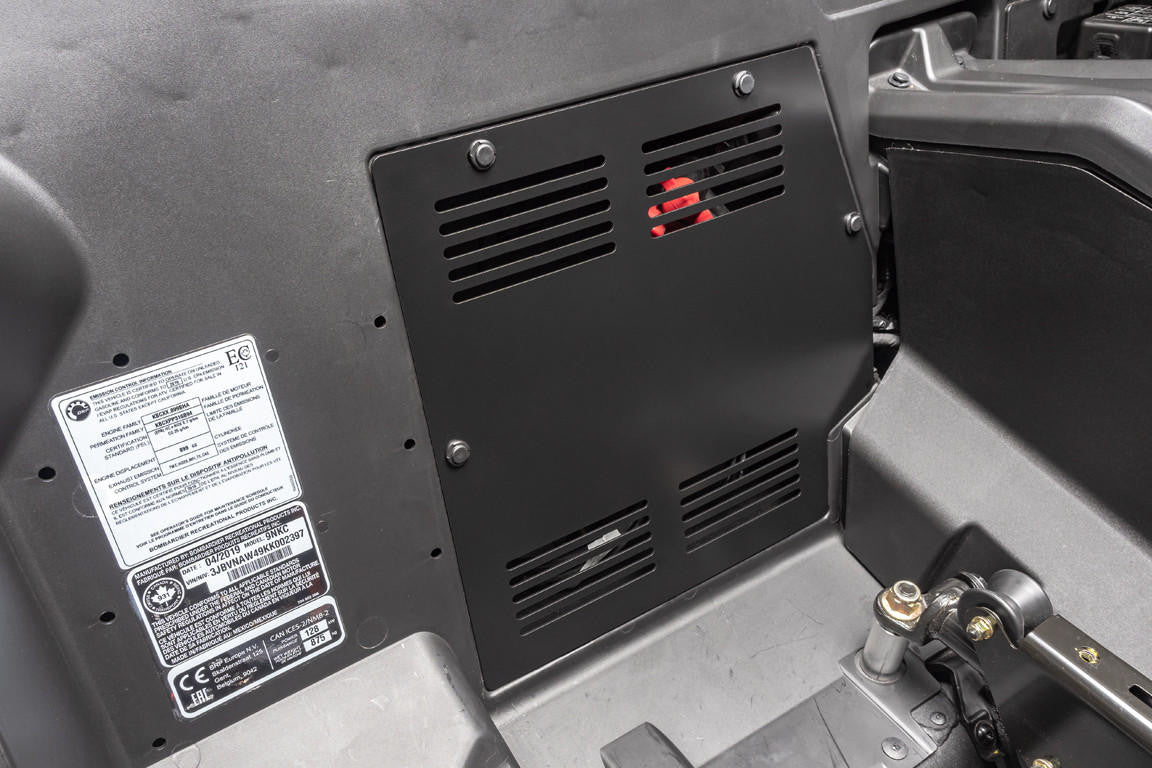 UTV INC CAN AM MAVERICK X3 BATTERY COVER PLATE