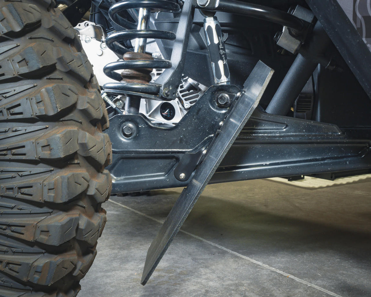 UTV INC CAN AM MAVERICK X3 REAR WHEEL ROCK DEFLECTOR KIT