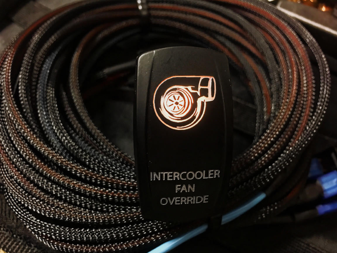 UTV INC CAN AM MAVERICK X3 TURBO INTERCOOLER FAN OVER RIDE KIT