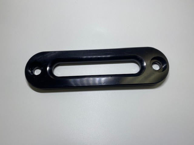 UTV INC HAWES STYLE BILLET ALUMINUM WIDE SPOOL WINCH FAIRLEAD - BLACK