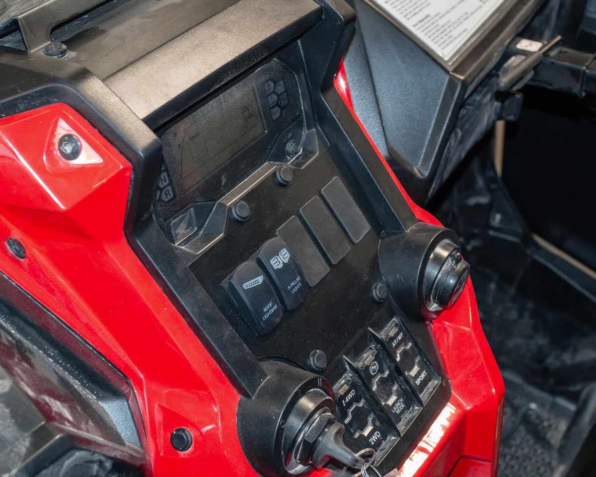 UTV INC HONDA TALON 5 SWITCH DASH PLATE