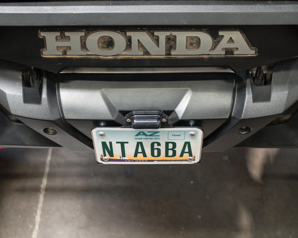 UTV INC HONDA TALON LED LIGHTED LICENSE PLATE MOUNTING KIT