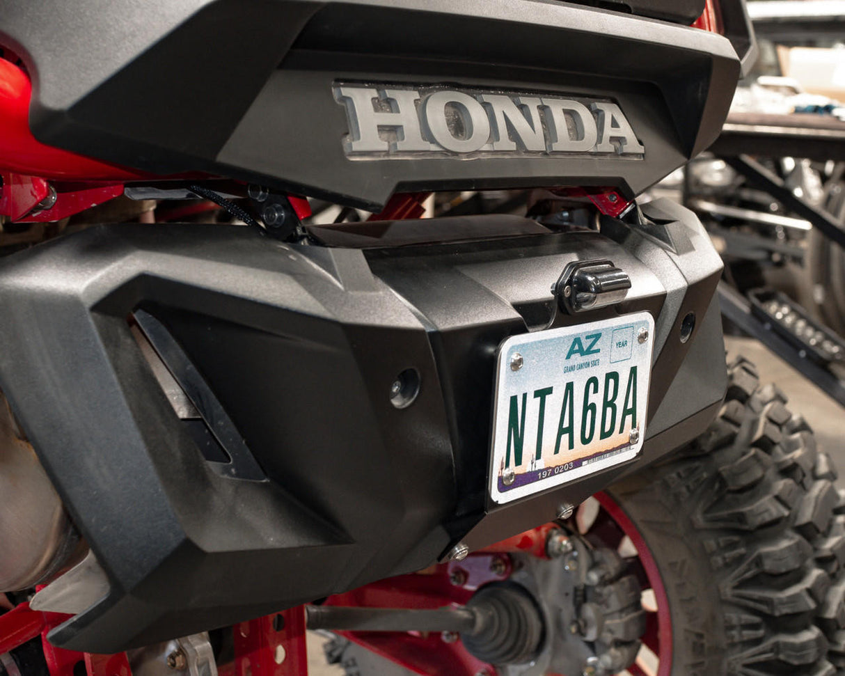 UTV INC HONDA TALON LED LIGHTED LICENSE PLATE MOUNTING KIT
