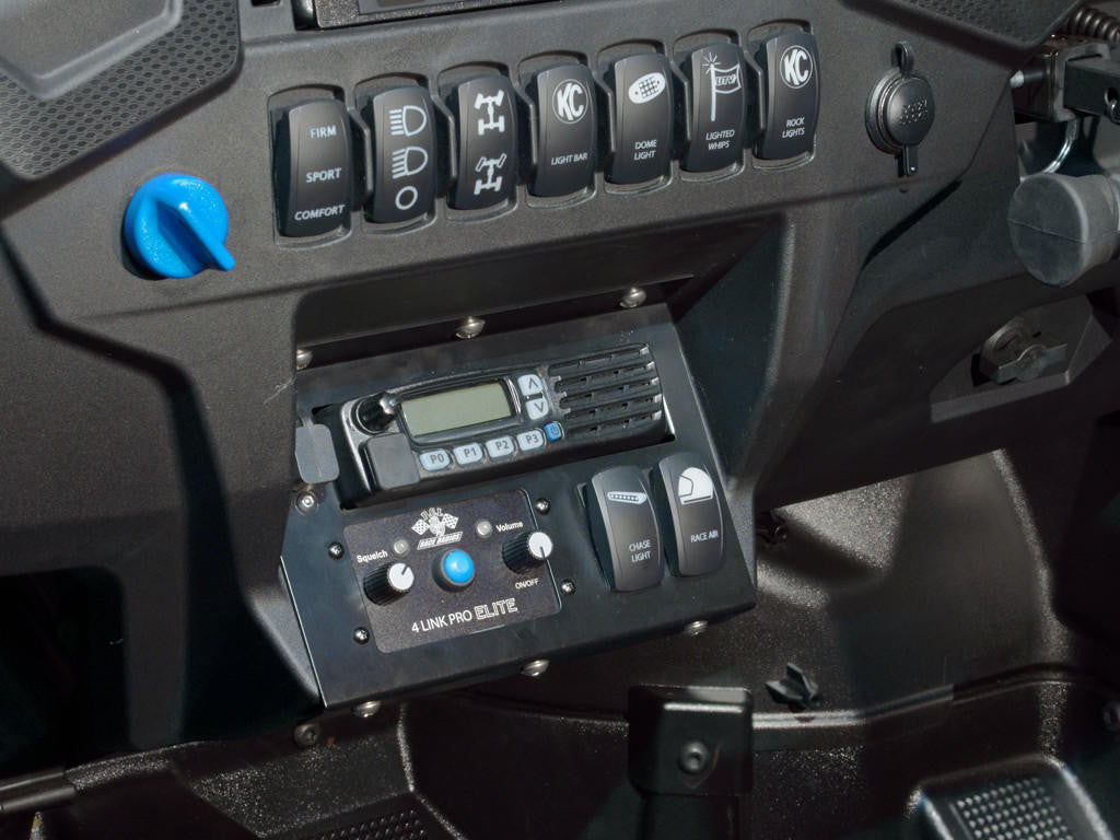 UTV INC POLARIS 2019+ RZR XP PCI ICOM TWO WAY RADIO & INTERCOM MOUNT