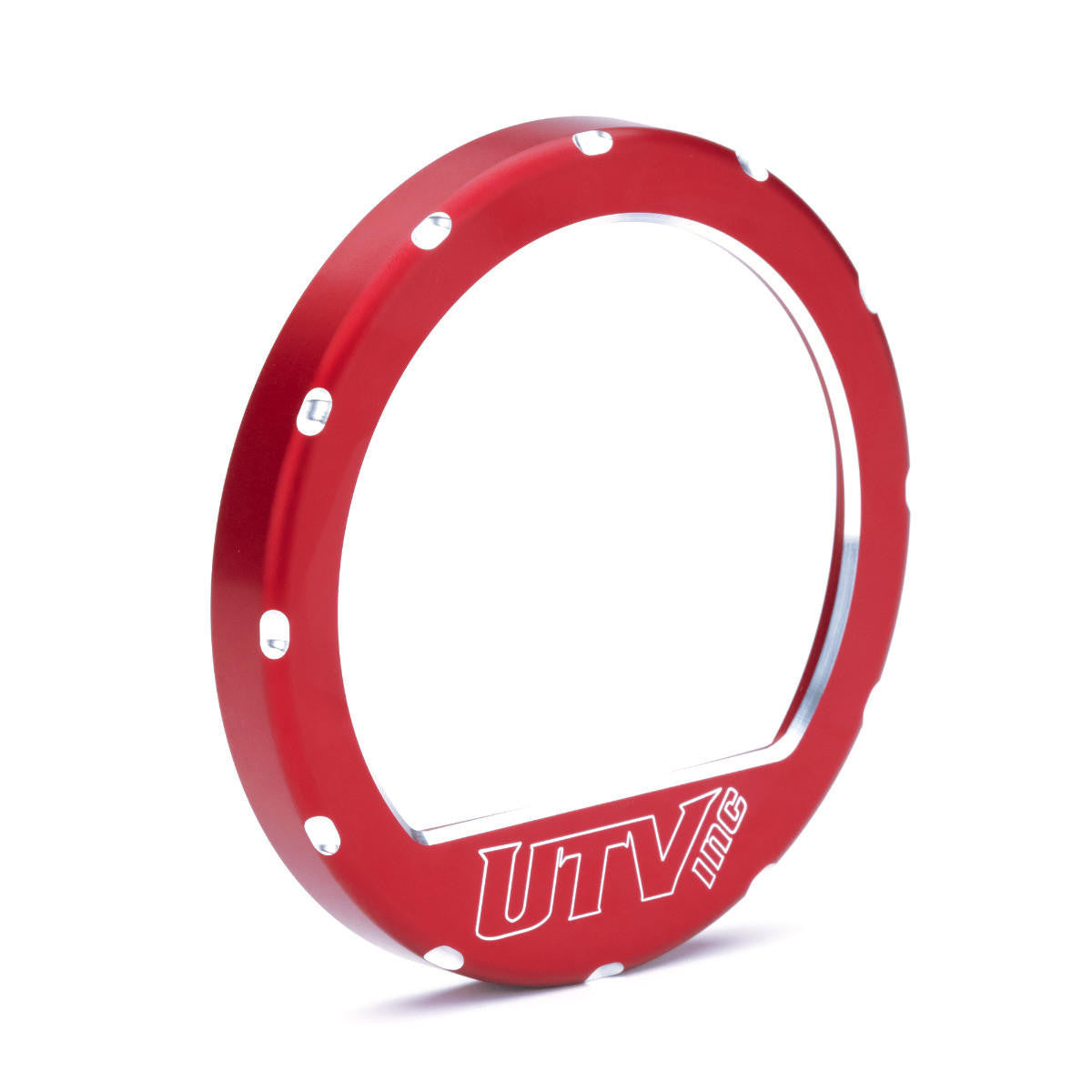 UTV INC POLARIS BILLET ALUMINUM SPEEDOMETER BEZEL - RED
