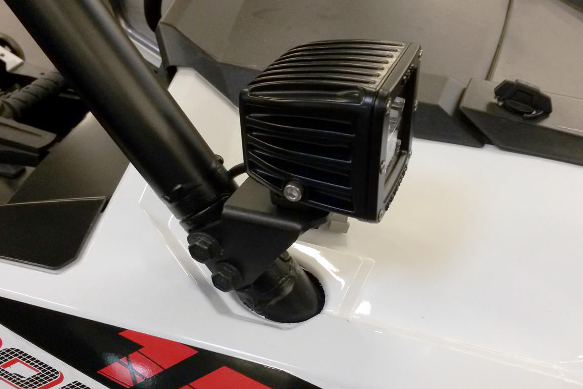 UTV INC POLARIS RZR A-PILLAR LIGHT MOUNTS