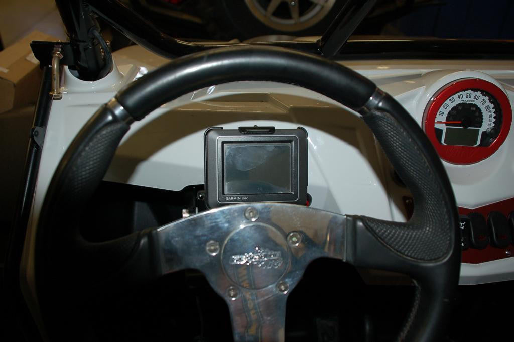 UTV INC POLARIS RZR CLAMP ON GARMIN NUVI GPS STEERING WHEEL MOUNT