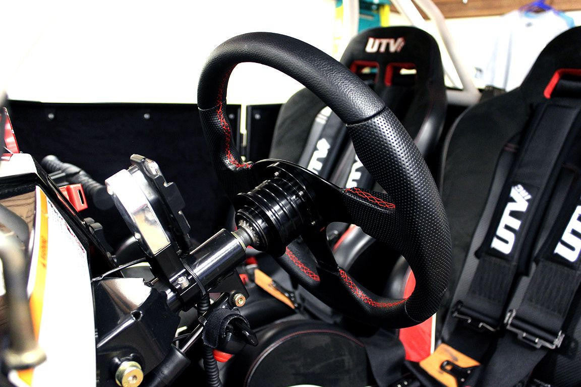 UTV INC POLARIS RZR IPHONE 5 BILLET STEERING WHEEL MOUNT