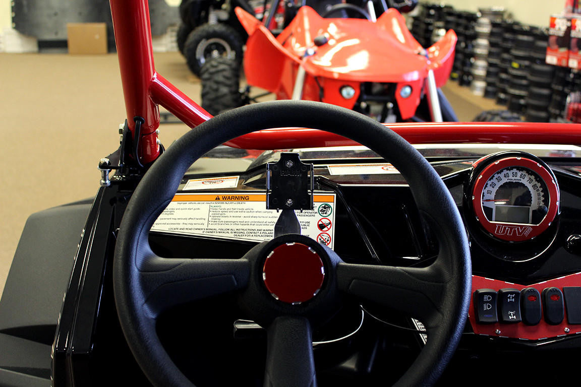 UTV INC POLARIS RZR iPod NANO 3RD GEN BILLET STEERING WHEEL MOUNT