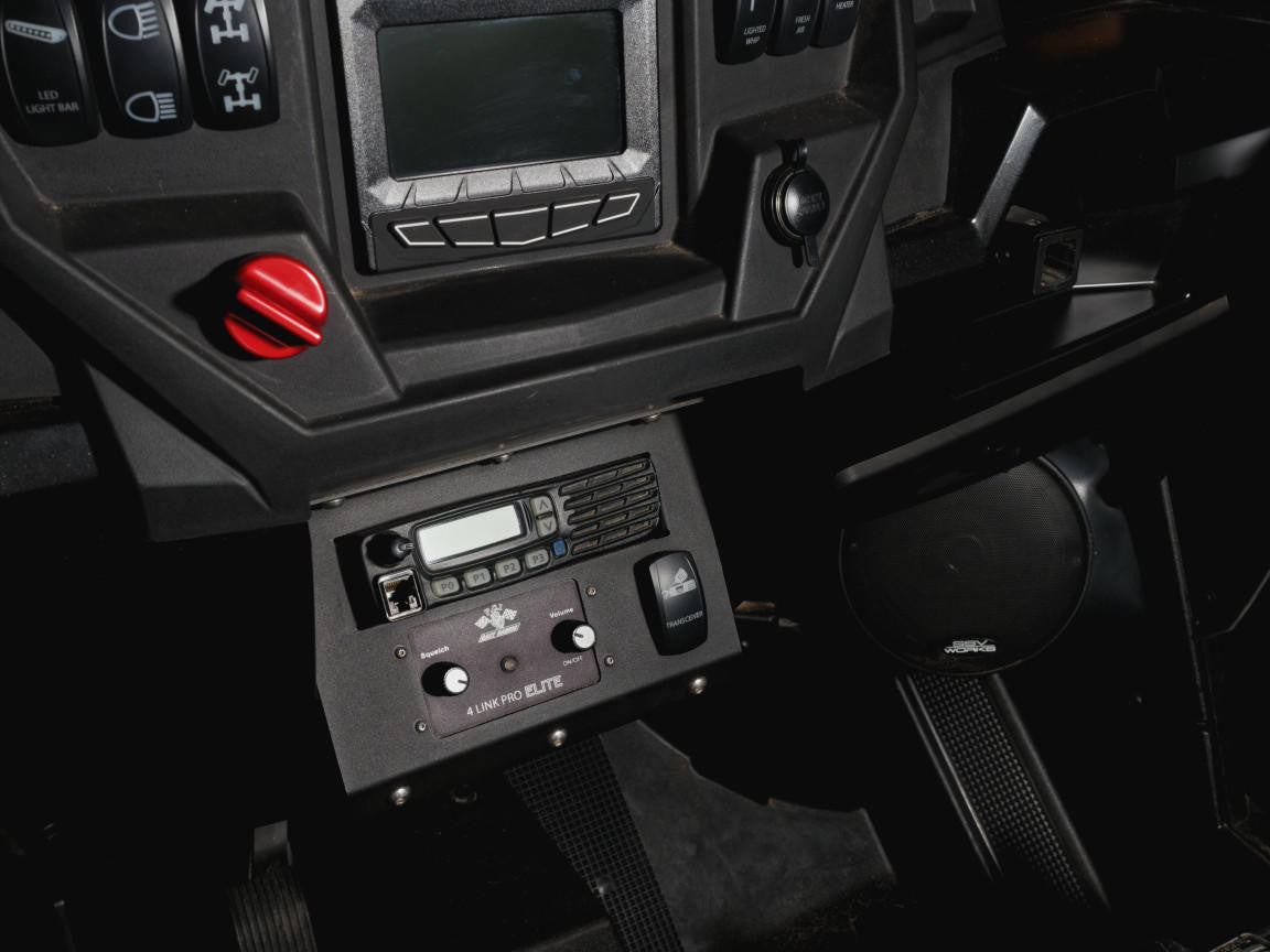UTV INC POLARIS RZR PCI ICOM TWO WAY RADIO & INTERCOM MOUNT