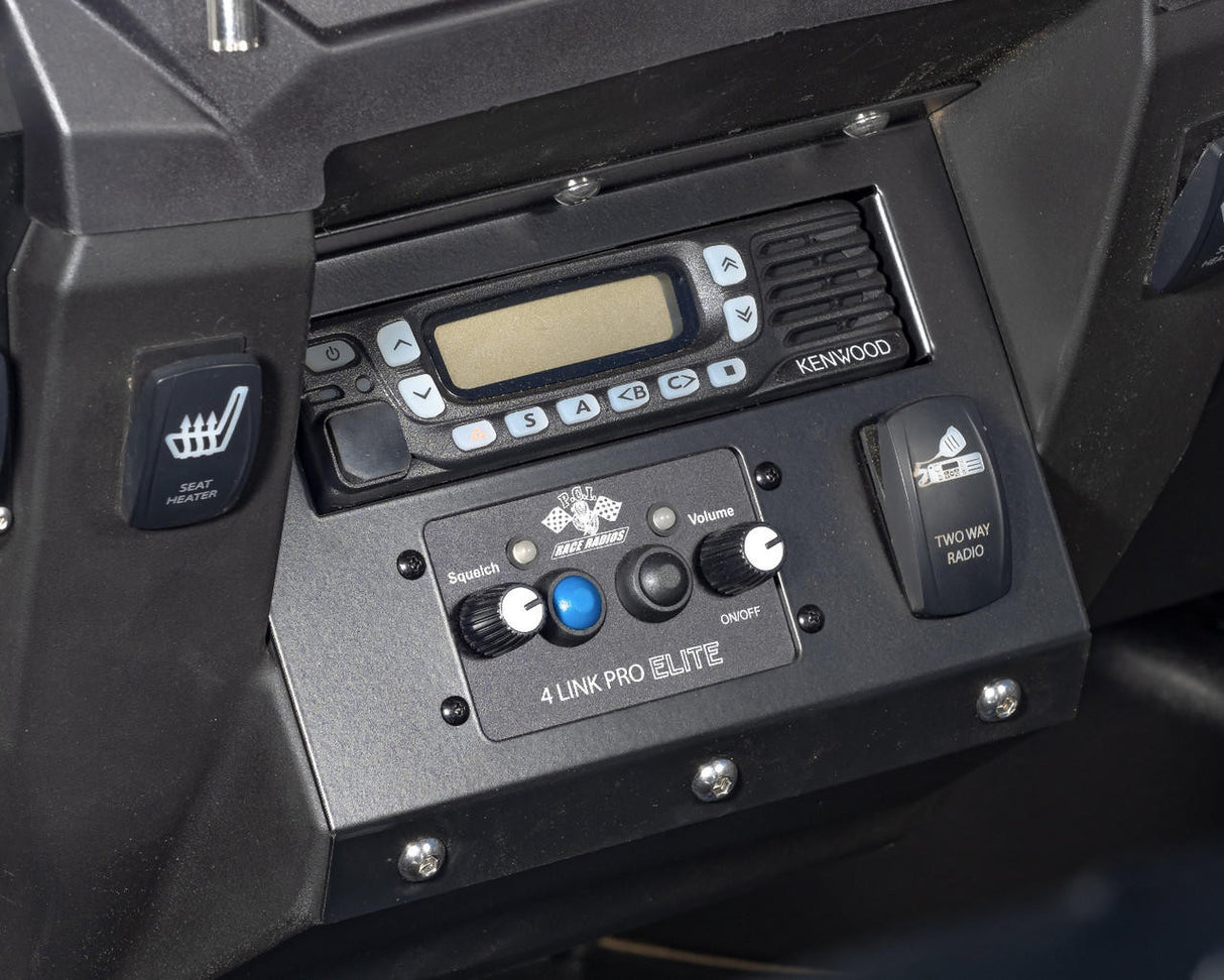 UTV INC POLARIS RZR PCI KENWOOD TWO WAY RADIO & INTERCOM MOUNT