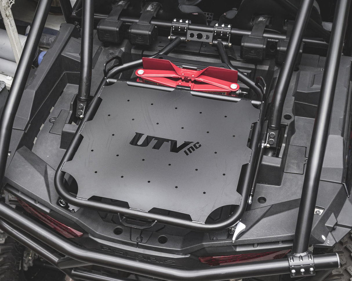 UTV INC POLARIS RZR POP UP SPARE TIRE MOUNT