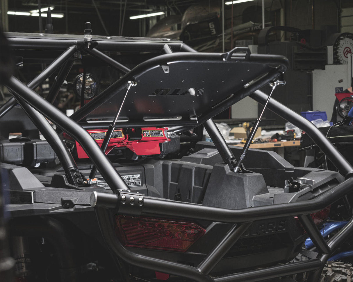 UTV INC POLARIS RZR POP UP SPARE TIRE MOUNT