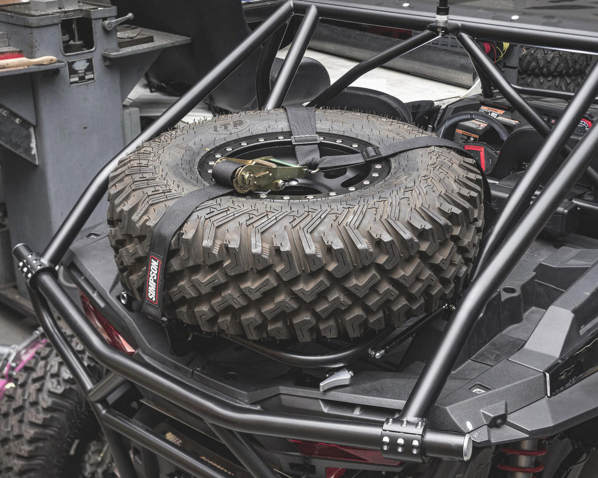 UTV INC POLARIS RZR POP UP SPARE TIRE MOUNT