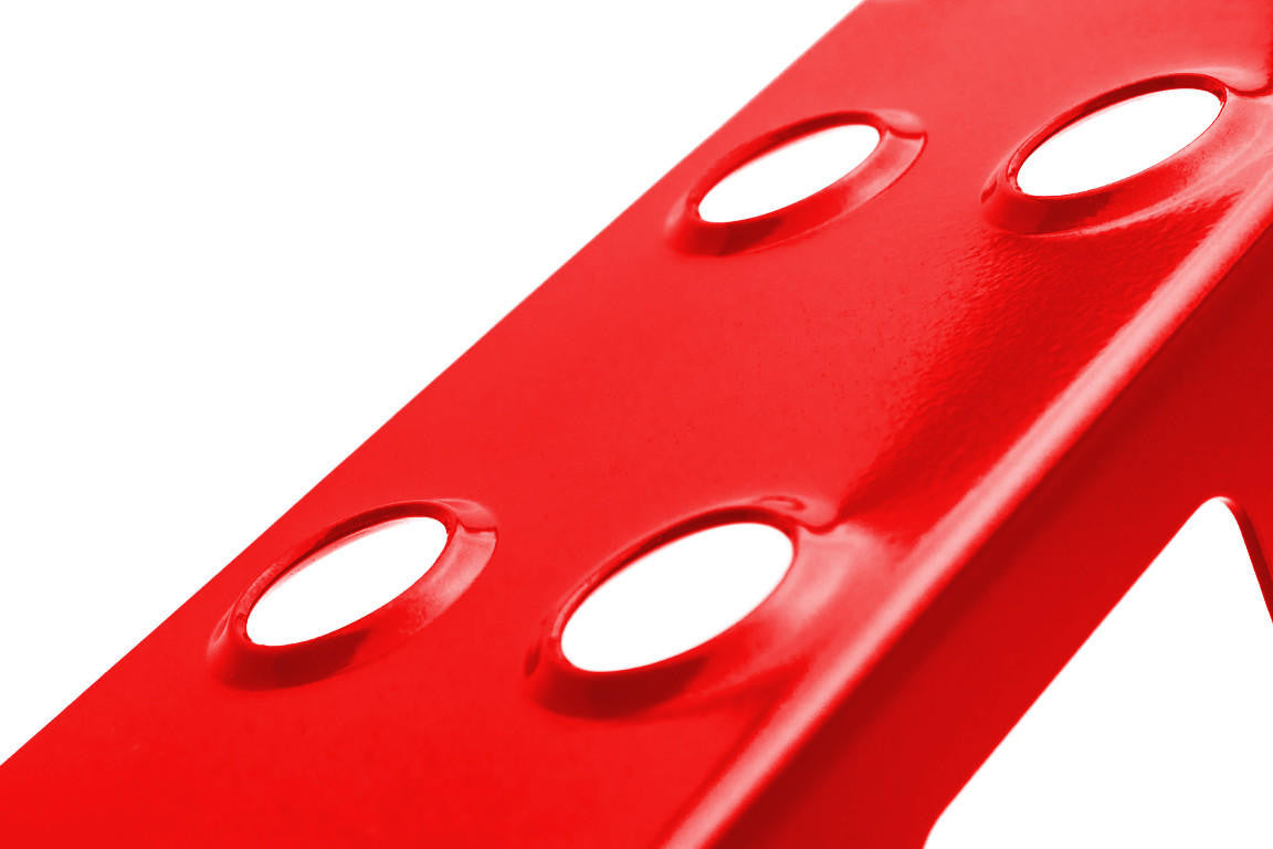 UTV INC POLARIS RZR RED DEAD PEDAL AND FOOT REST COVER SET