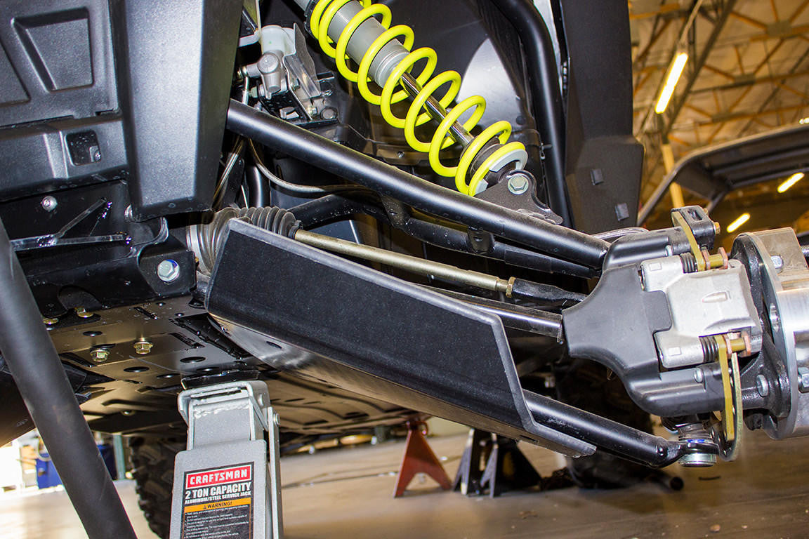 UTV INC POLARIS RZR S 900 UHMW FRONT LOWER A ARM GUARDS