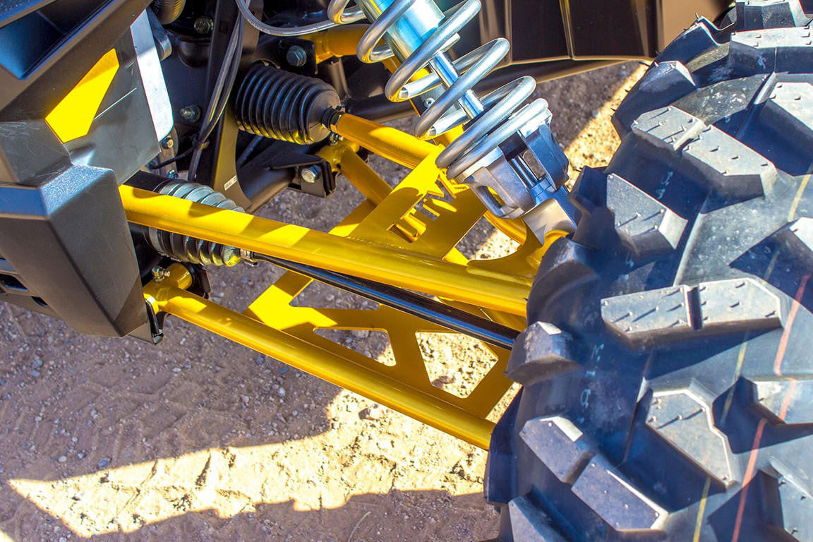 UTV INC POLARIS RZR XP 1000 & TURBO WELD IN FRONT A ARM GUSSET KIT