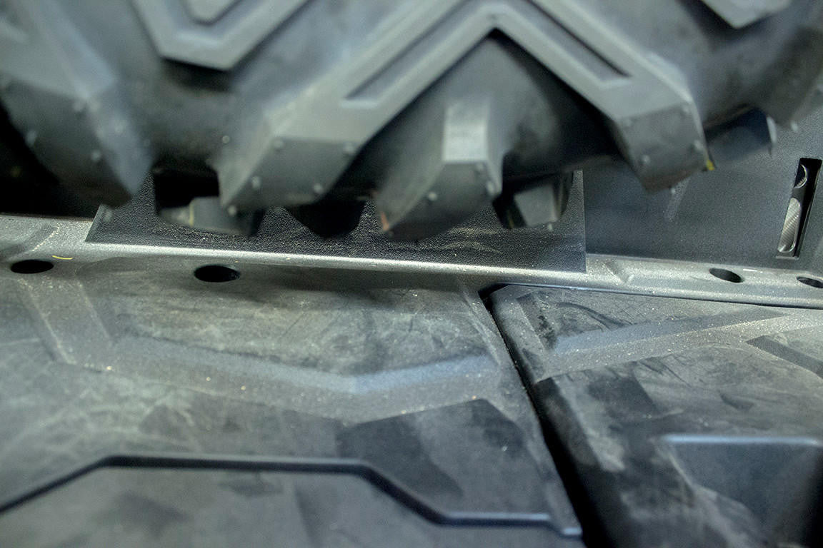 UTV INC POLARIS RZR XP 1000 BED SIDE SPARE TIRE MOUNT