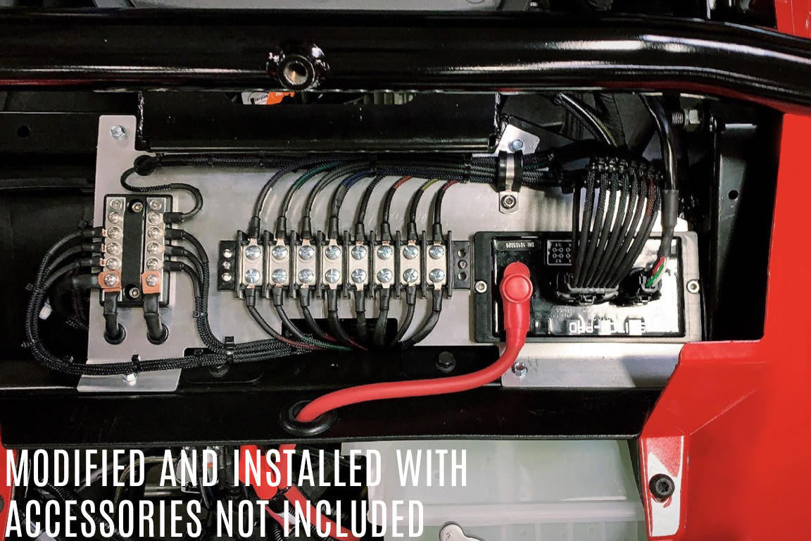 UTV INC POLARIS RZR XP TURBO S 12V ELECTRICAL ACCESSORY MOUNTING PLATE