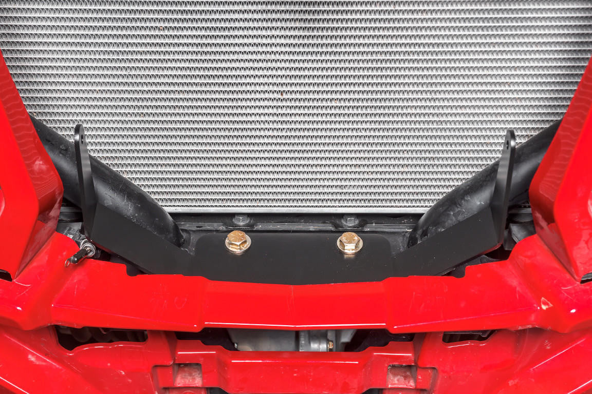 UTV INC POLARIS RZR XP TURBO S GRILL 10” LED LIGHT BAR MOUNTS