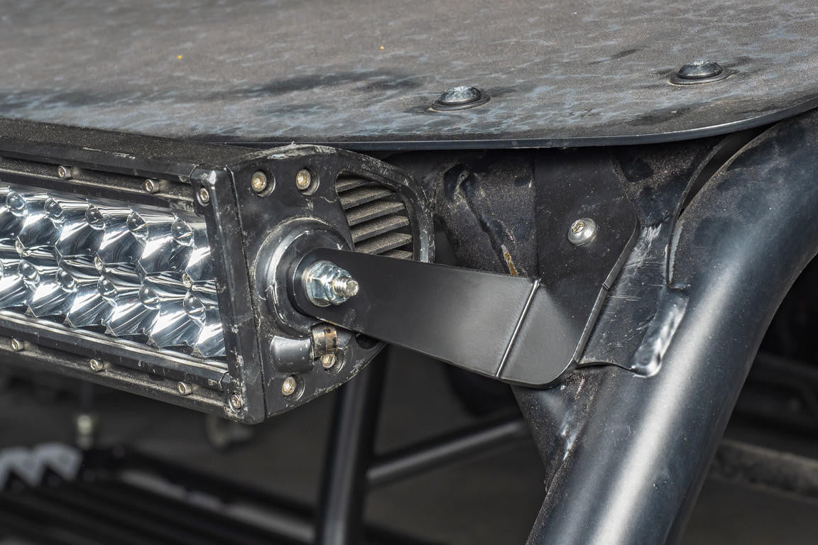 UTV INC POLARIS RZR XP TURBO S UNDER ROOF 30" LED LIGHT BAR MOUNTS