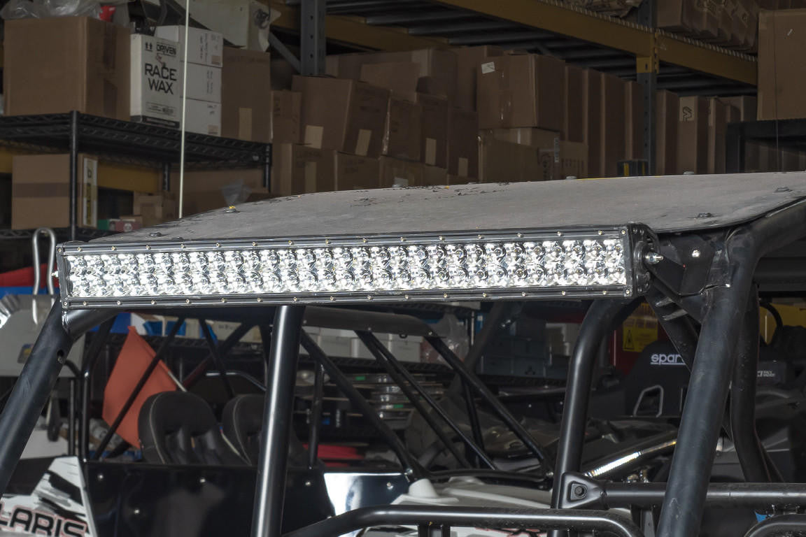 UTV INC POLARIS RZR XP TURBO S UNDER ROOF 30" LED LIGHT BAR MOUNTS
