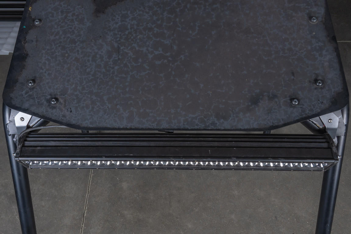 UTV INC POLARIS RZR XP TURBO S UNDER ROOF 30" LED LIGHT BAR MOUNTS