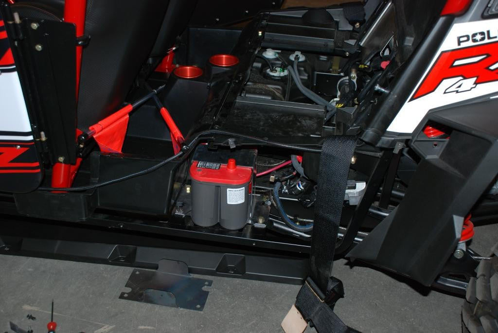 UTV INC POLARIS RZR XP4 900 OPTIMA BATTERY TRAY