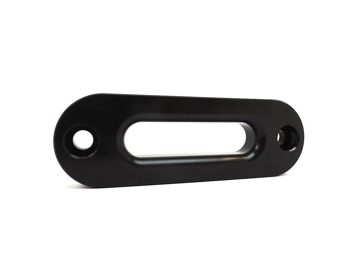 UTV INC HAWES STYLE BILLET ALUMINUM STANDARD WINCH FAIRLEAD - BLACK