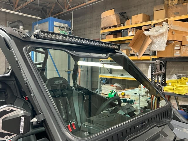 UTV INC RZR PRO R 30" SINGLE ROW LIGHT BAR TABS