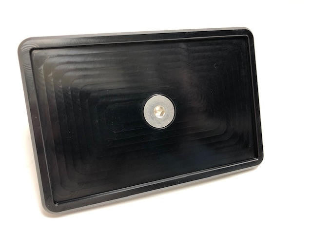 UTV INC RZR PRO R BILLET REGISTRATION STICKER MOUNT BLACK