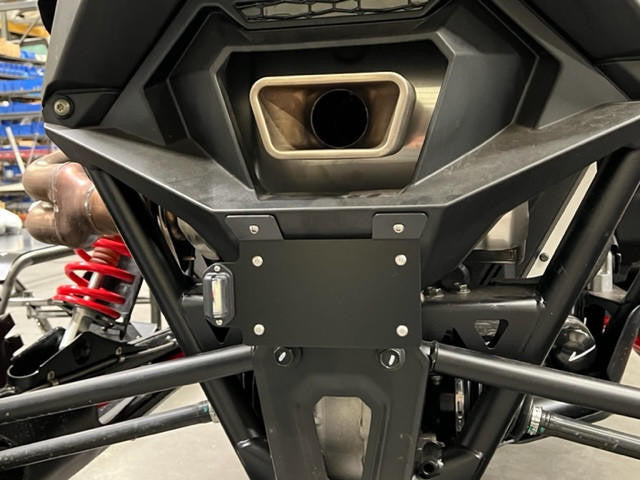 UTV INC RZR PRO R LIGHTED LICENSE PLATE MOUNTING KIT