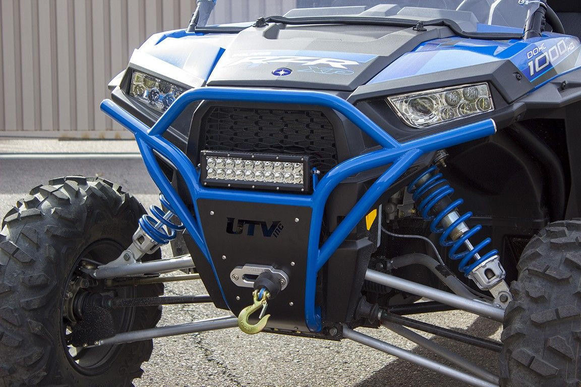 UTV INC. RZR XP1K, XP TURBO, DYNAMIX, S900 & S1000 PRERUNNER WINCH FRONT BUMPER